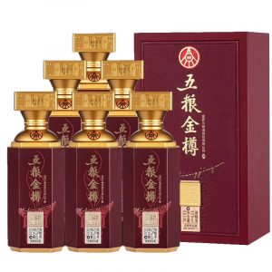五粮液52度五粮金樽.紫樽500ml*6瓶 整箱