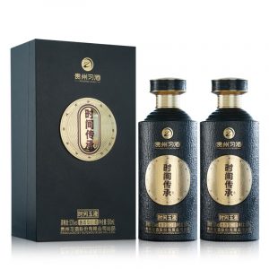 习酒时间传承时间玉液 酱香型白酒53度500ml*2瓶