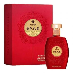 习酒国色天香昕品悦53度酱香型白酒500ml*1瓶
