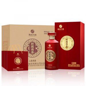 习酒时间传承人生传承酱香型白酒53度500ml*6瓶整箱