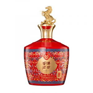 泸州老窖传世窖池彩赋52度马年生肖酒999ml*1瓶