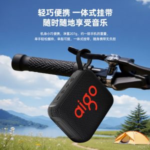 爱国者(aigo)【2025新款柏林之音】蓝牙音响黑色 T303