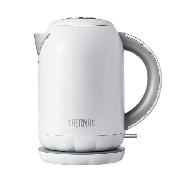 膳魔师（THERMOS）烧水壶电热水壶最新款2026全水路纯钛家用大容量多功能办公室高端泡茶专用养生壶自动断电煮开水壶 1.7L 【纯钛｜100%真沸腾】星空灰